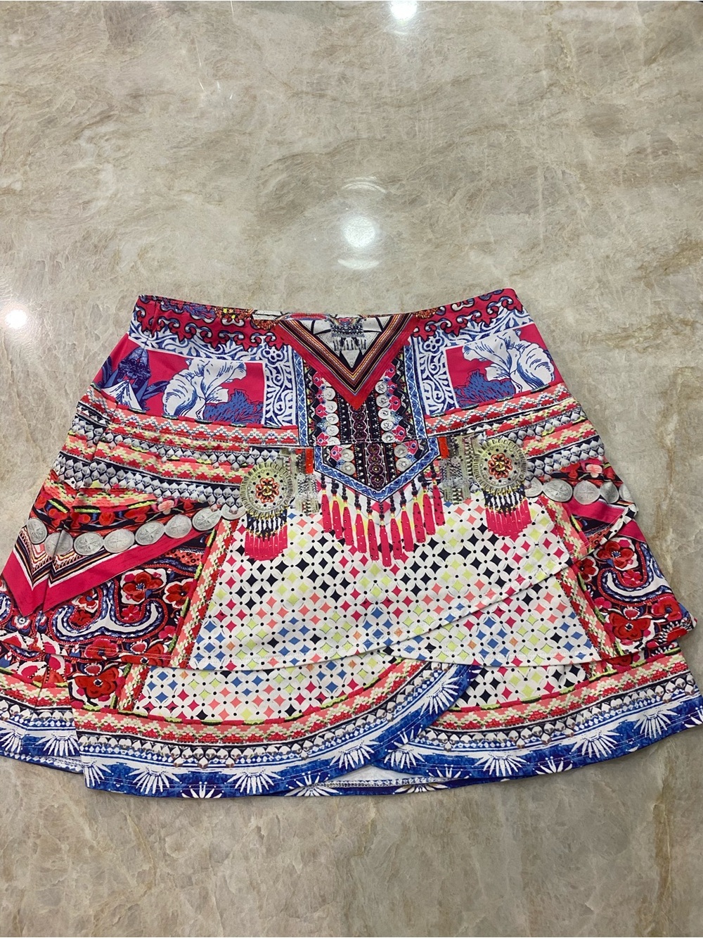 Lucky in Love tennis skirt with built in shorts